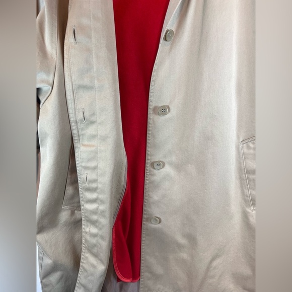 London Fog VTG women’s swing overcoat size 10 removable wool blend lining - Picture 3 of 13